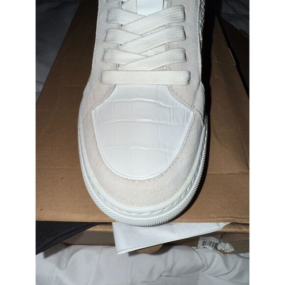 NIB Zadig & Voltaire High Flash Keith Leather Sneaker in White size 38 - Picture 9 of 11